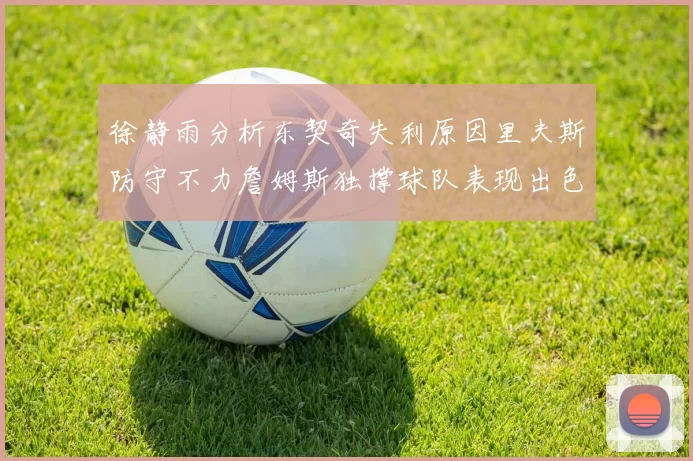 徐静雨分析东契奇失利原因里夫斯防守不力詹姆斯独撑球队表现出色